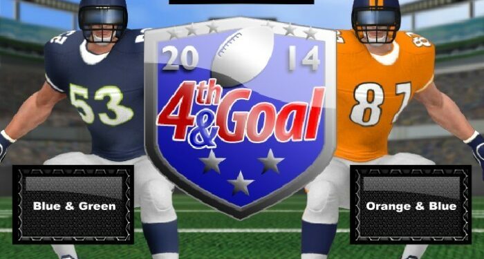 4th and Goal 2019 Alt Text: Dive into football action! Strategize plays, tackle opponents, and aim for victory in this thrilling sports gaming experience.