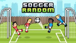 Soccer Random - Enjoy the randomness of soccer matches in this fun game featuring quirky characters and unpredictable gameplay!